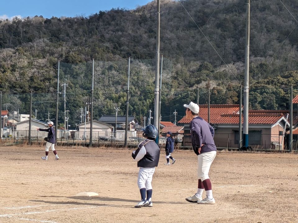 柳井高校野球部と徳地少年野球の子どもたちとの交流会へ行ってきましpic2