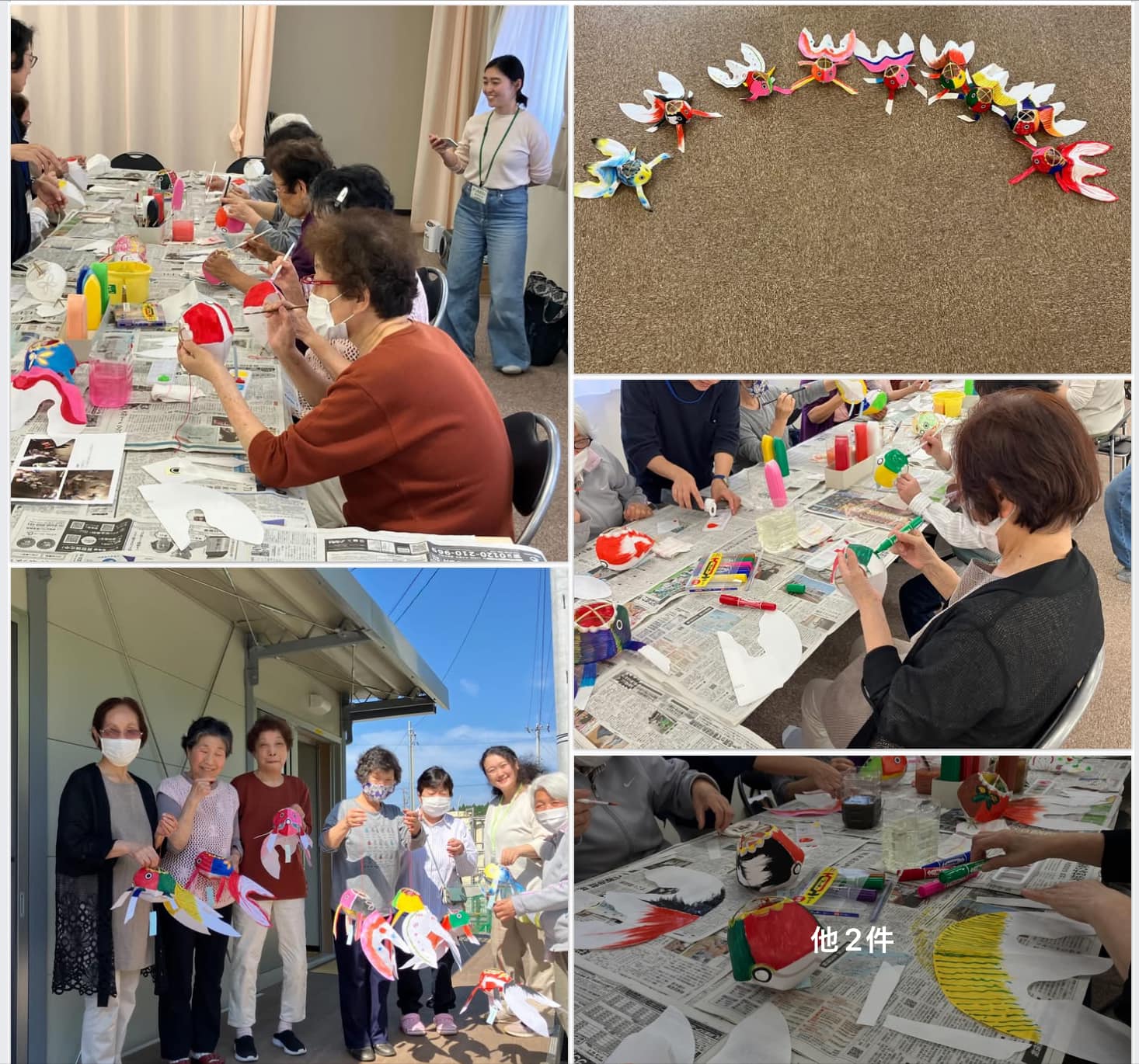 柳井から旅立った

“色つけ前の”金魚ちょうちん約400個が

pic20