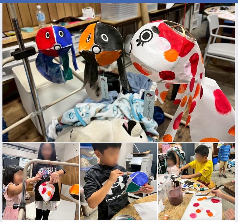 柳井から旅立った

“色つけ前の”金魚ちょうちん約400個が

pic8