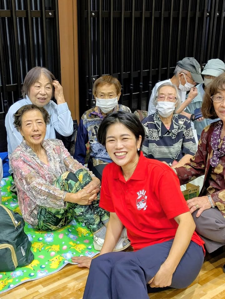 市老連ふれあいスポーツ大会！

競技の合間には、日頃思われている