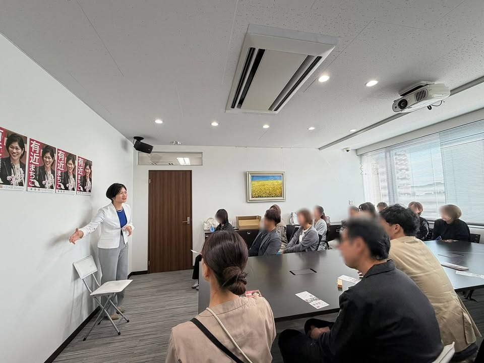 昨日は防府へ。

集会では、
少子化対策、一次産業、ソーラーパネ