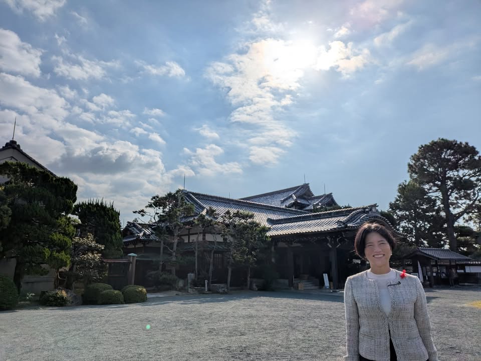 防府市へ。

防府天満宮や毛利庭園など、
歴史や文化が残る美しい