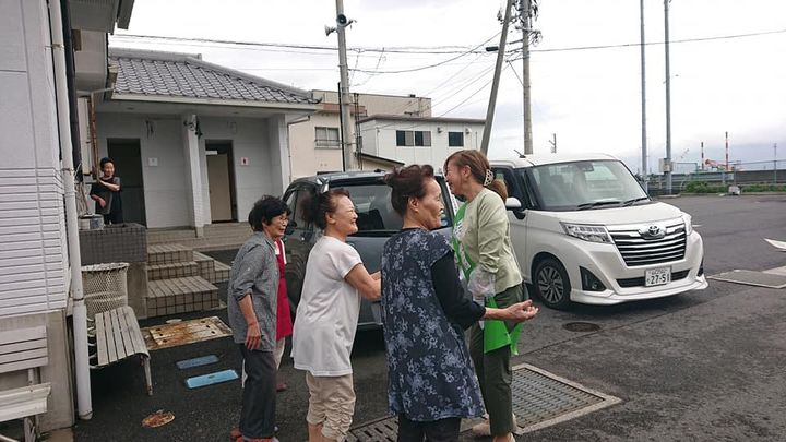 有近まちこです。

今日は、林よしまさ候補は県外応援に行かれていpic4