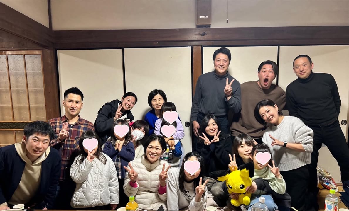 防府高校時代の同級生と。
気づけば25年が経ちました。
それぞれ