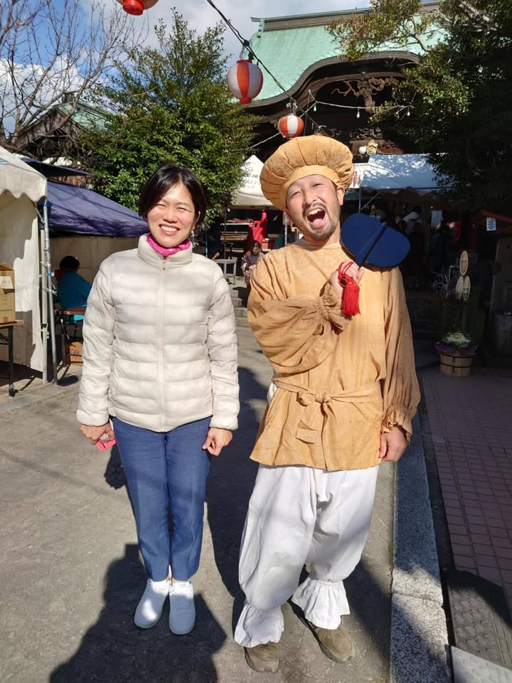 下松市　妙見宮鷲頭寺の大黒市で

七草がゆを頂きました🙏✨

地
