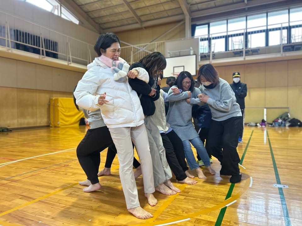 どんど焼きと
　本気のおしくらまんじゅう

伝統行事を繋いで、みpic2