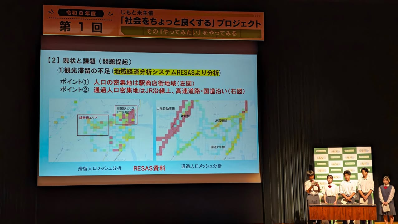 「社会をちょっと良くする」プロジェクト。

高校生の挑戦を、 地pic7