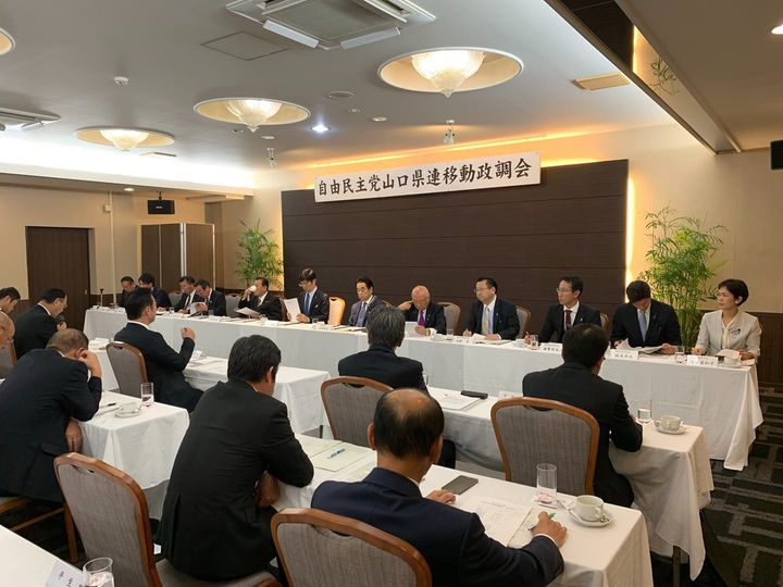 昨日は、自民党山口県連政経セミナーがあり、

竹田恒泰さんのお話