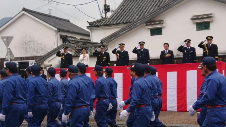 柳井市消防出初式や自衛隊隊友会新年互礼会に出席しました。

我が