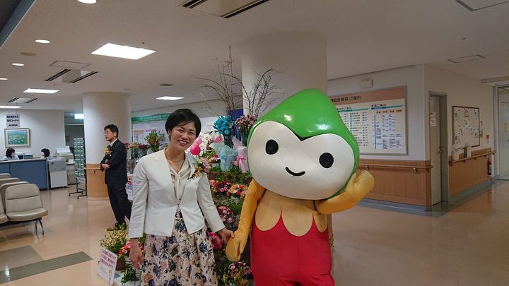 柳井花き生産組合主催の花イベント
「花農家からのフラワーバレンタ