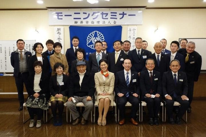 今朝は、柳井市倫理法人会モーニングセミナーへ。

倫理実践にたゆpic4