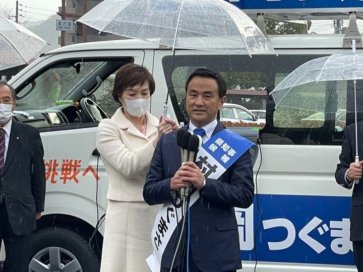 山口県知事選挙が、静かにスタートしました。

村岡知事は、コロナ