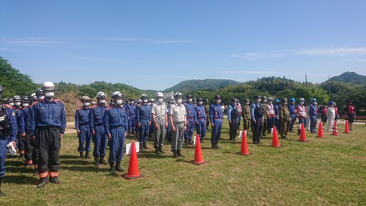 山口県総合防災訓練を視察しました。

大雨や地震の複合災害を想定pic4