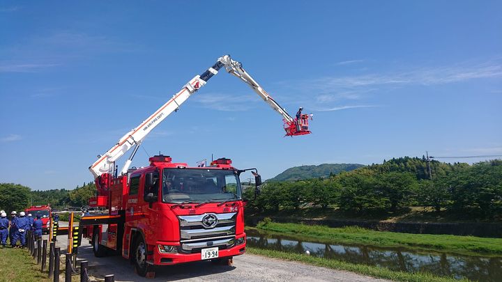 山口県総合防災訓練を視察しました。

大雨や地震の複合災害を想定pic5