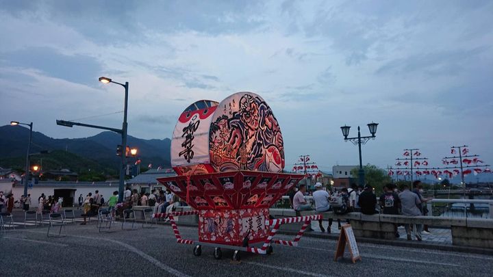 お盆休み、少しはゆっくりできましたか。

柳井では、夏の風物詩、